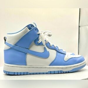 Nike Dunk High Aluminum DD1869-107 Women’s‎ 7.5 Light Blue White Retro Sneakers